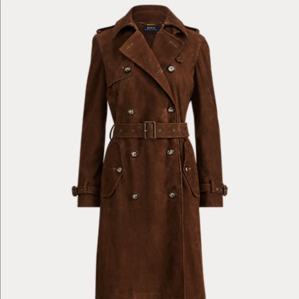 Polo Ralph Lauren Suede Coat